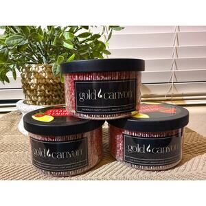 Gold Canyon Candle Strawberry Lemonade 10 oz 3 pack bundle Highly Scented HTF